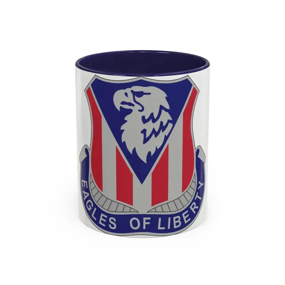 114th Aviation Regiment (U.S. Army) Accent Coffee Mug 11oz Navy - Go Mug Yourself