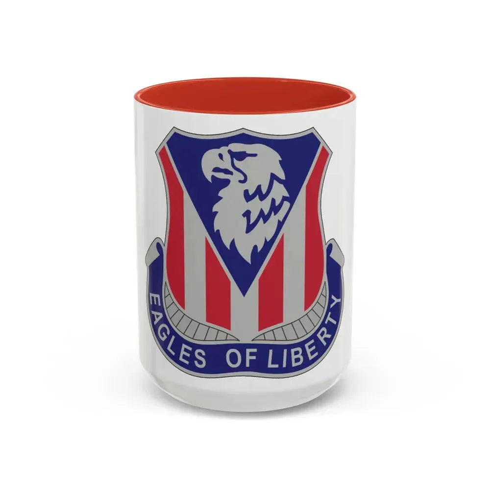 114th Aviation Regiment (U.S. Army) Accent Coffee Mug 15oz Red - Go Mug Yourself
