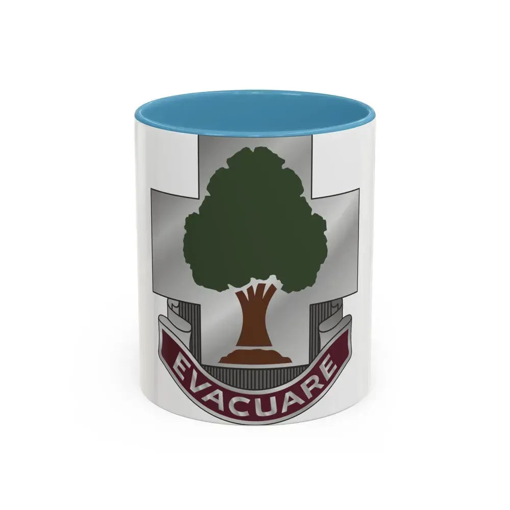 115 Field Hospital (U.S. Army) Accent Coffee Mug 11oz Light Blue - Go Mug Yourself