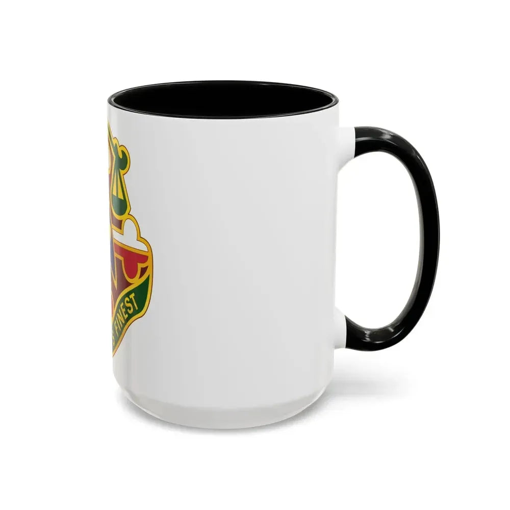 115 Military Police Battalion (U.S. Army) Accent Coffee Mug - Go Mug Yourself