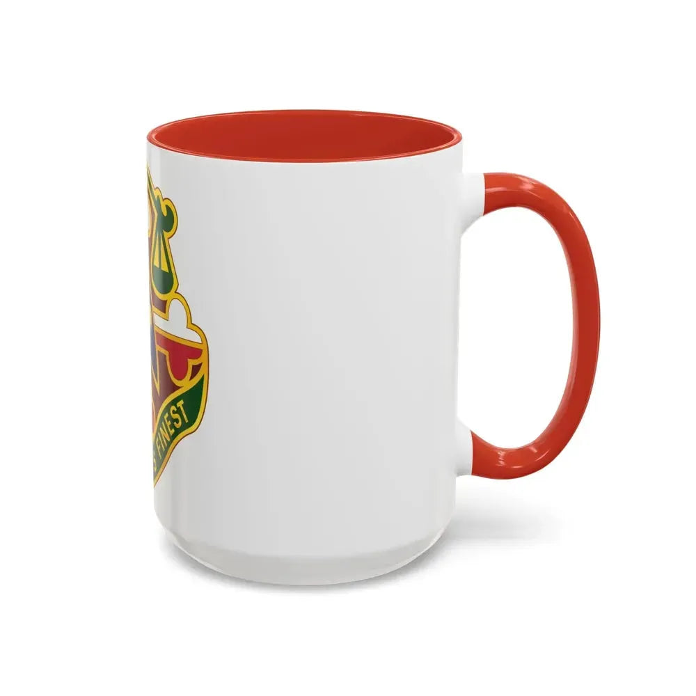 115 Military Police Battalion (U.S. Army) Accent Coffee Mug - Go Mug Yourself