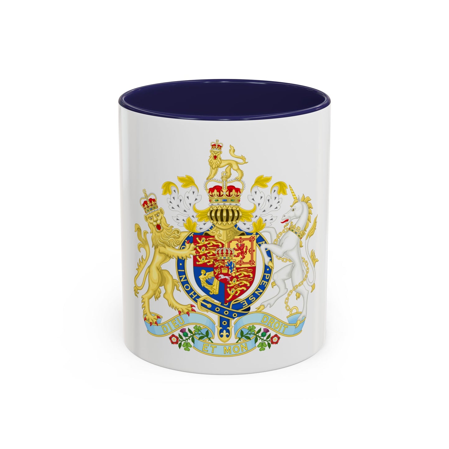 Coat of Arms of the United Kingdom (1816-1837) - Accent Coffee Mug