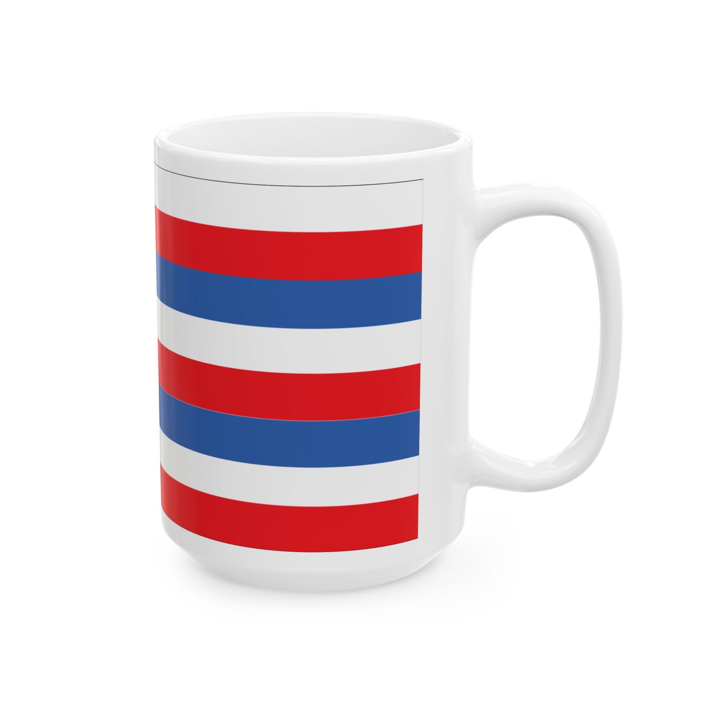 Hawaiian Flag Official (United States) White Coffee Mug