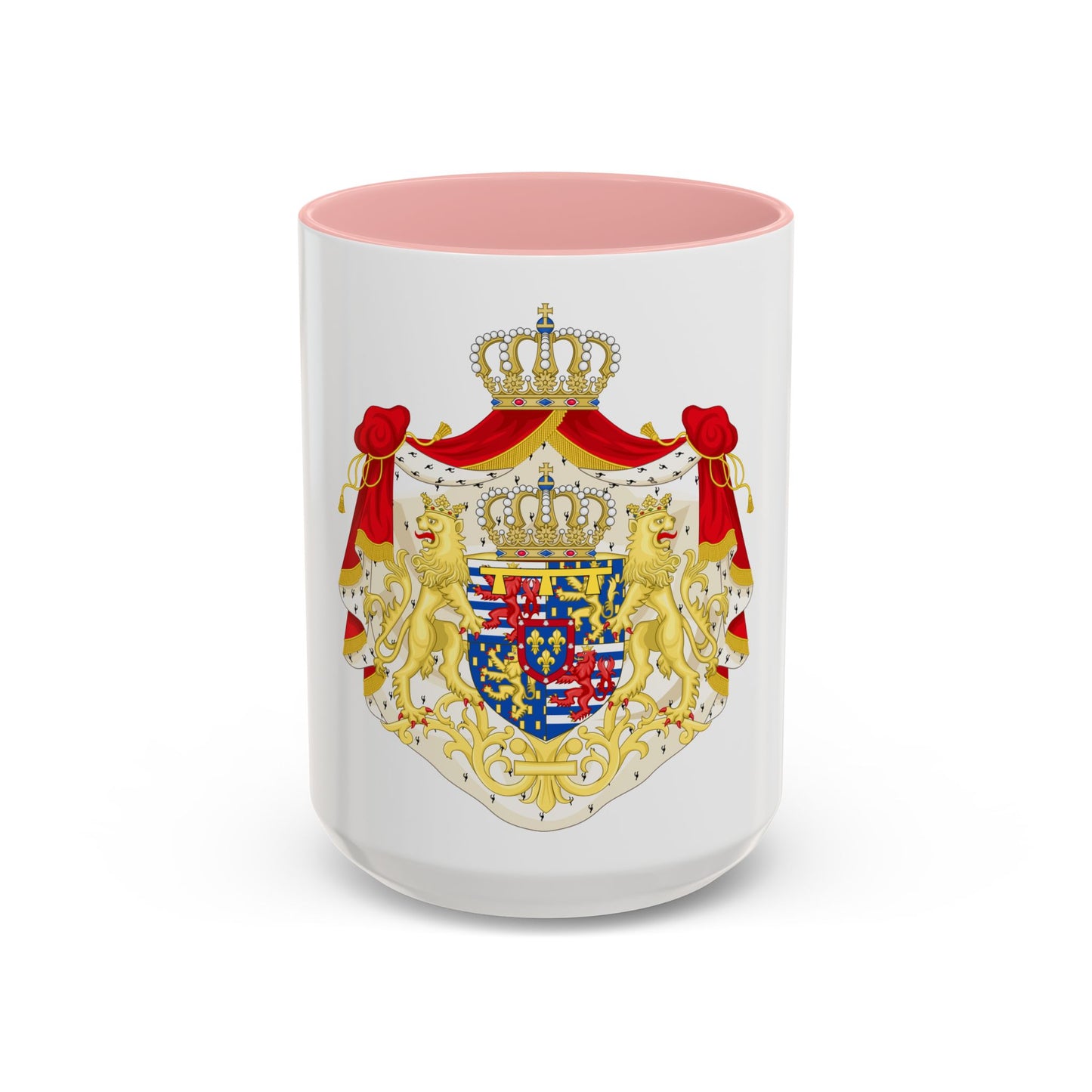 Greater coat of arms of the Hereditary Grand Duke of Luxembourg (2000) - Accent Coffee Mug