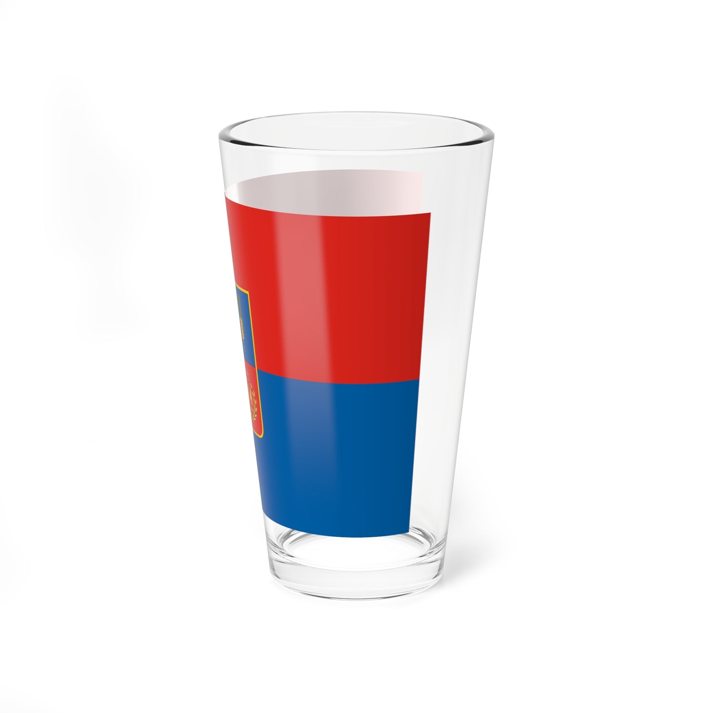 Flag of Perkata (Hungary) Pint Glass 16oz