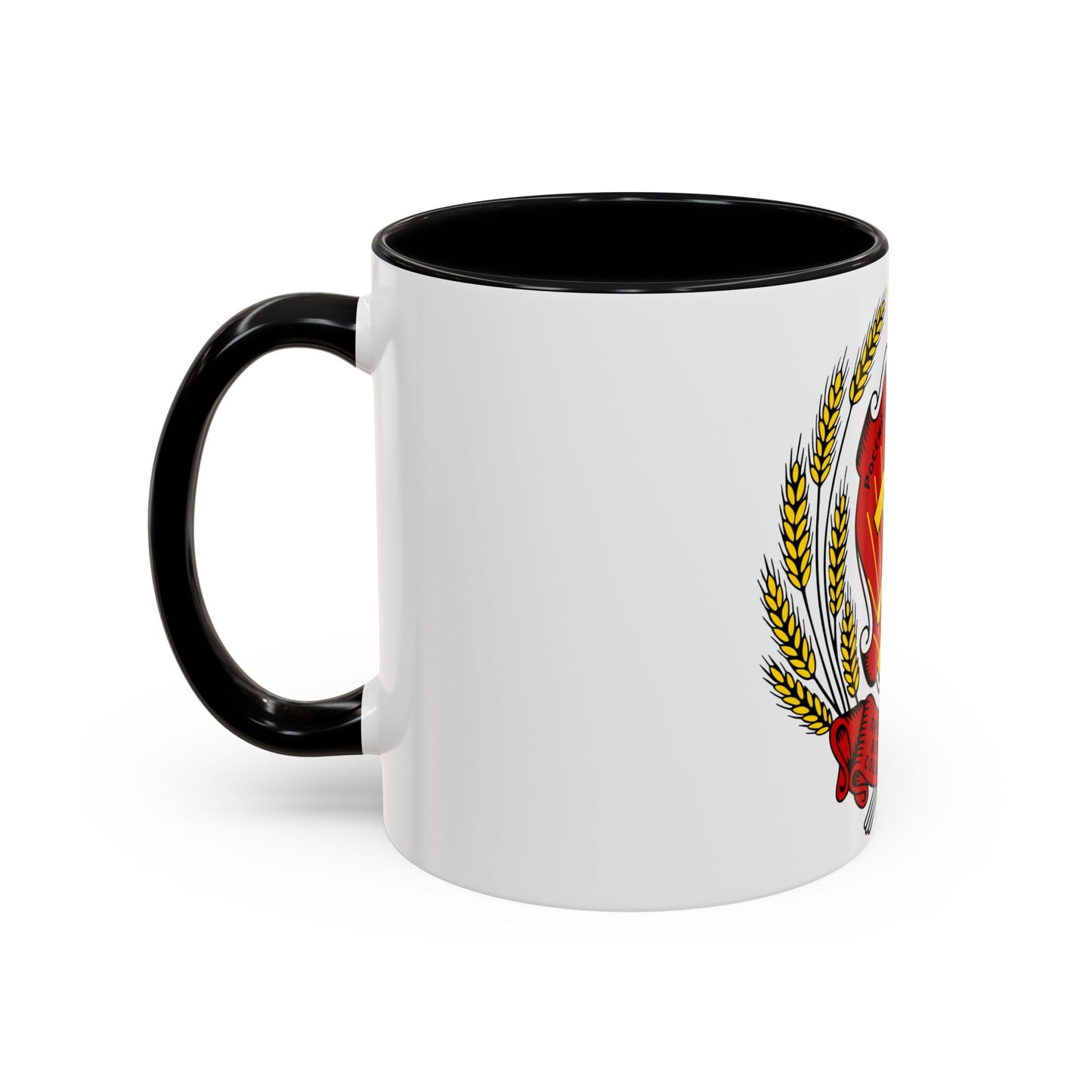 Coat of arms of the Russian Federation (1992-1993) - Accent Coffee Mug