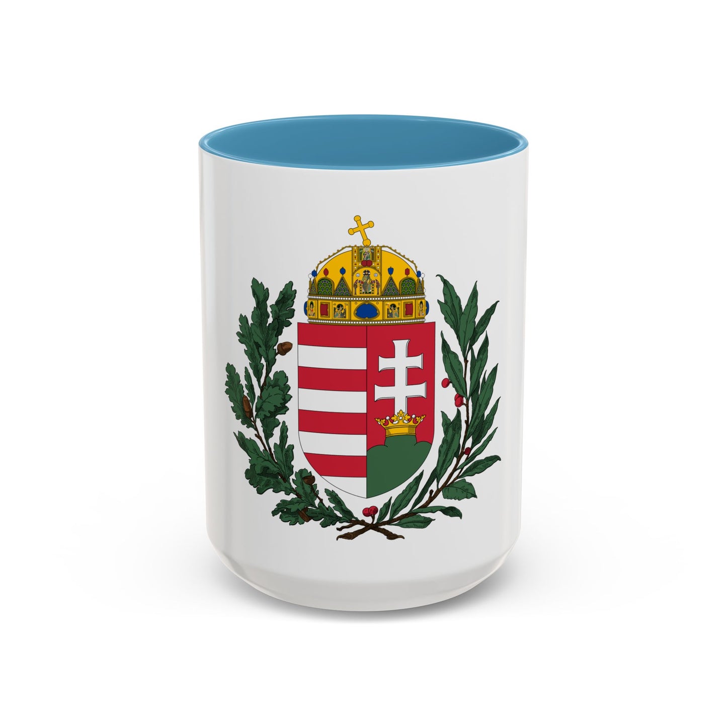 Coat of arms of Hungary (1896-1915) 2 - Accent Coffee Mug