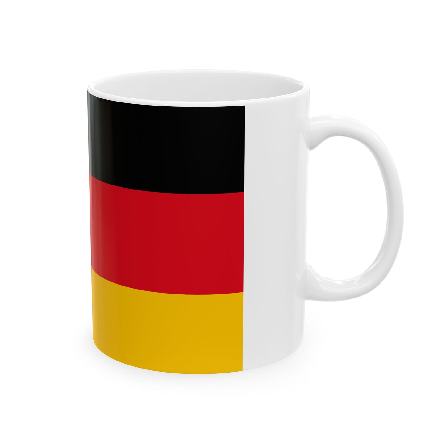 War ensign of the German Empire Navy 1848-1852 (Germany) White Coffee Mug