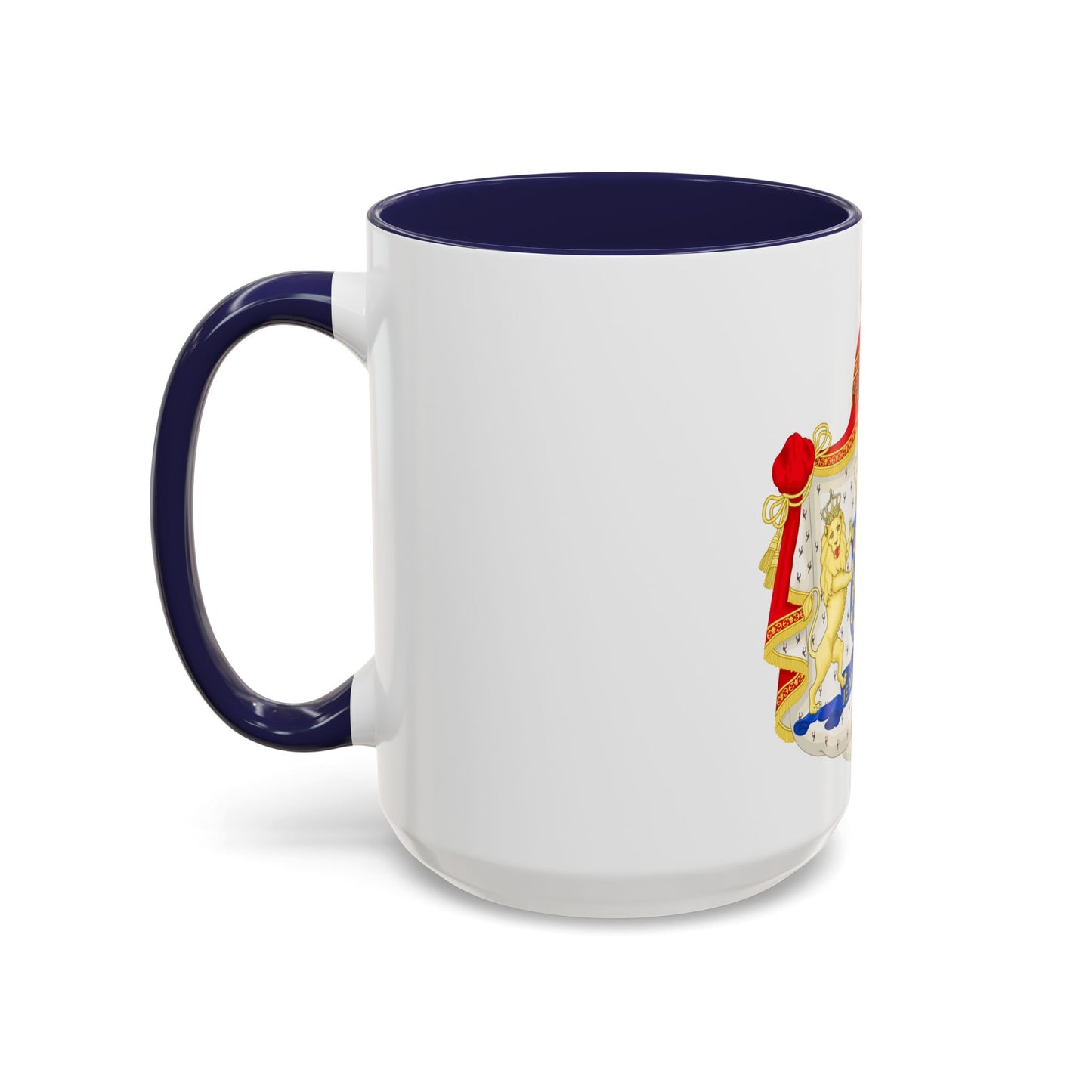 Royal coat of arms of the Netherlands (1815-1907) - Accent Coffee Mug