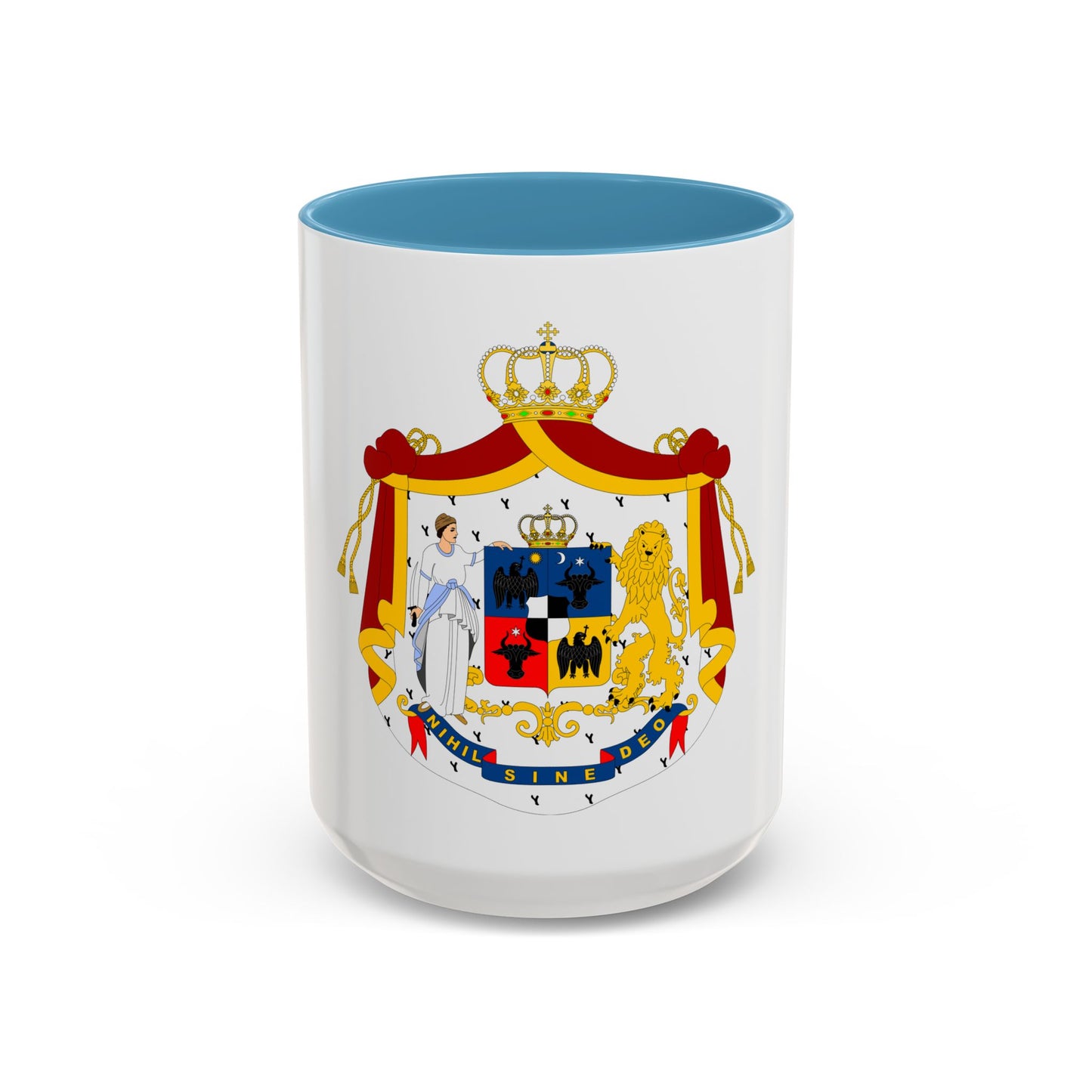 Coat of arms of Principality of Romania (1867-1872) - Accent Coffee Mug