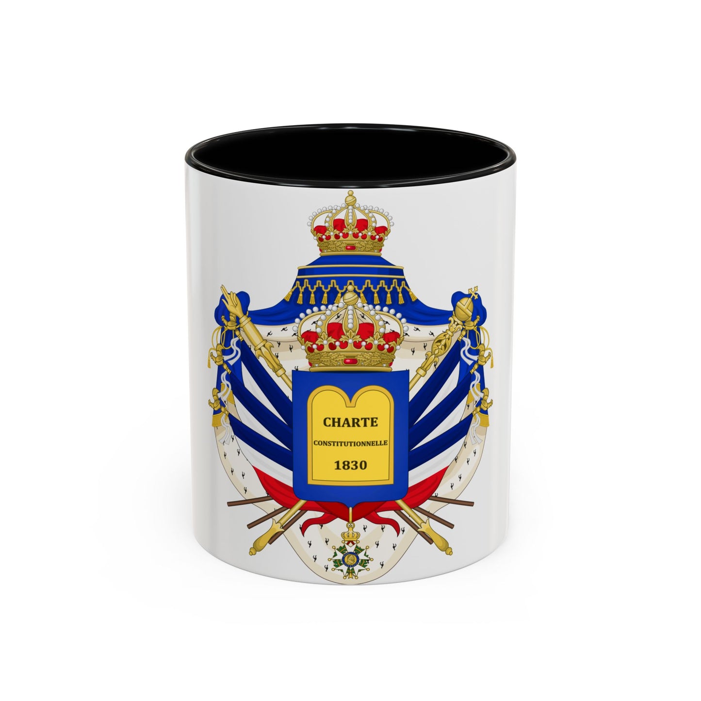 Coat of Arms of the July Monarchy (1831-48) - Accent Coffee Mug