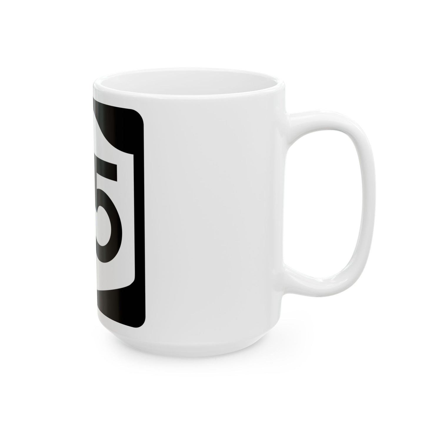 NY-85 (New York) (Road Sign) White Coffee Mug