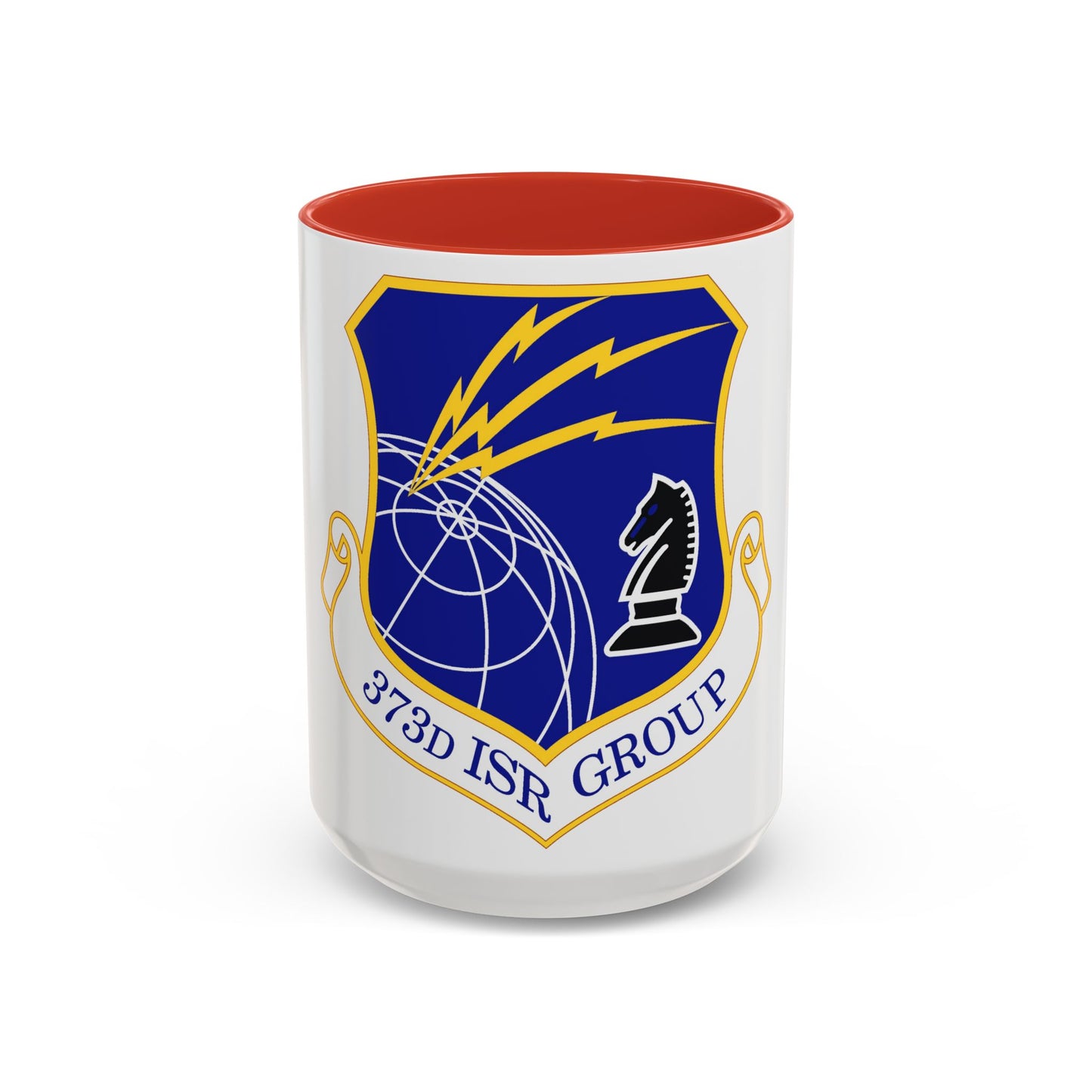 373 Intelligence Surveillance and Reconnaissance Group AFISRA (U.S. Air Force) Accent Coffee Mug