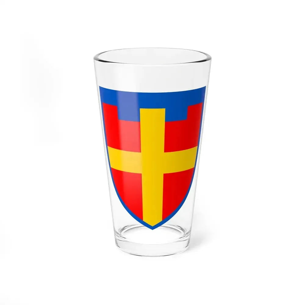 115th Detached Territorial Defense Brigade (Ukraine) Pint Glass 16oz 16oz - Go Mug Yourself