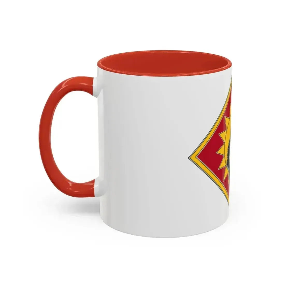 115th Field Artillery Brigade (U.S. Army) Accent Coffee Mug - Go Mug Yourself