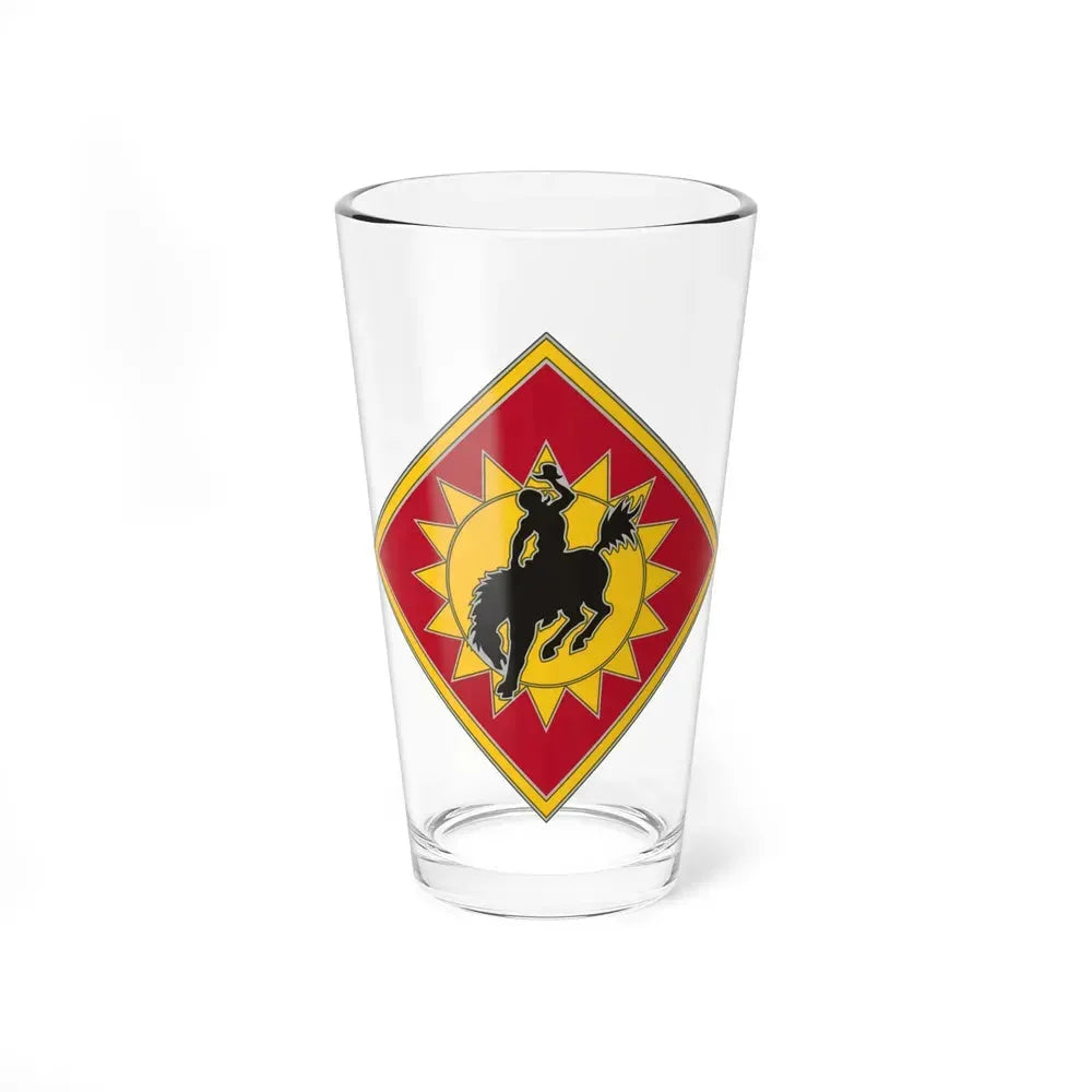 115th Field Artillery Brigade (U.S. Army) Pint Glass 16oz 16oz - Go Mug Yourself