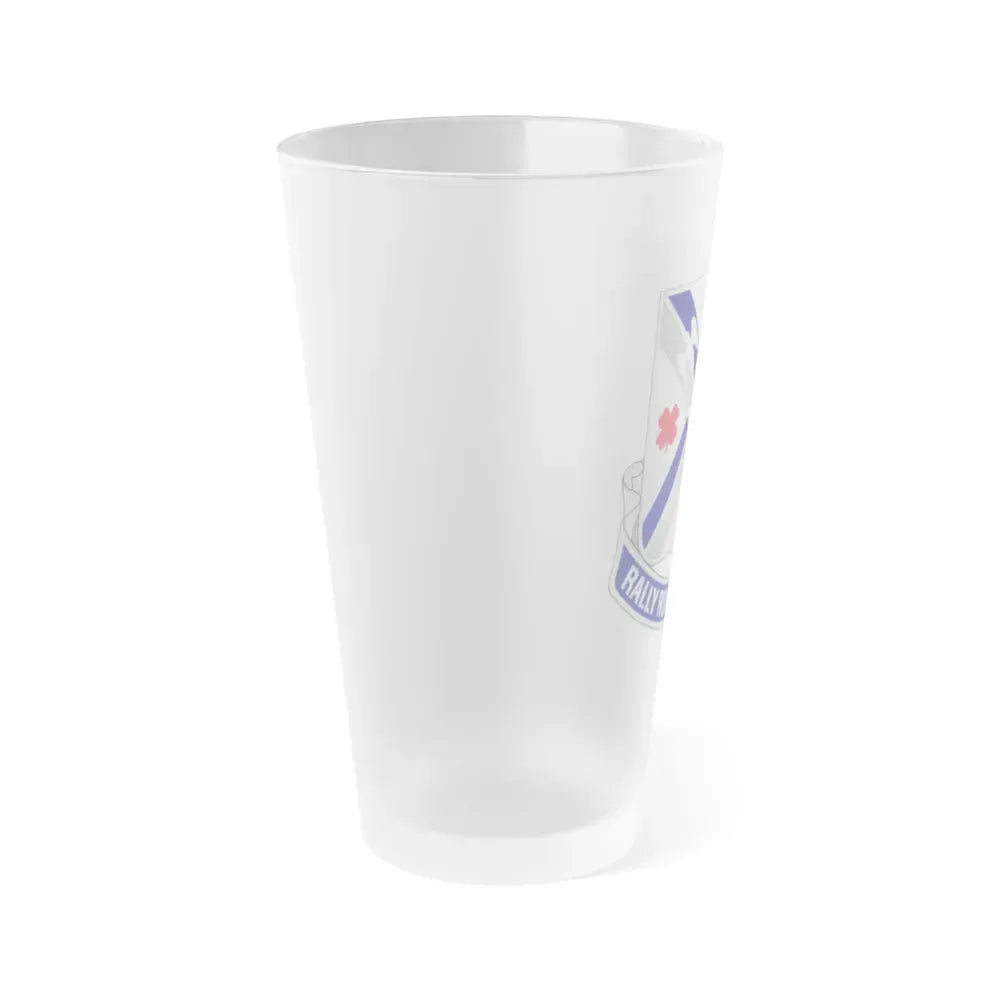 115th Infantry Regiment (U.S. Army) Frosted Pint Glass 16oz - Go Mug Yourself