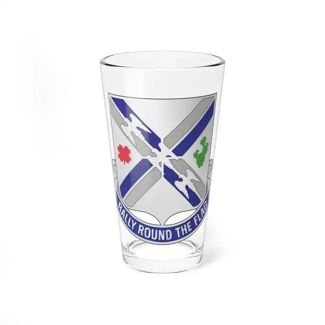 115th Infantry Regiment (U.S. Army) Pint Glass 16oz 16oz - Go Mug Yourself
