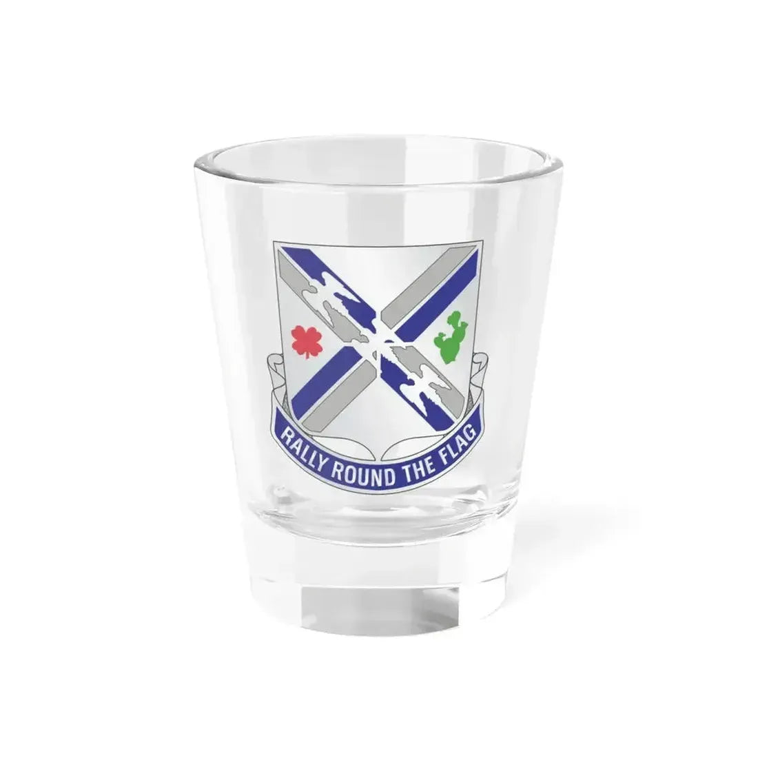 115th Infantry Regiment (U.S. Army) Shot Glass 1.5oz 1.5oz - Go Mug Yourself