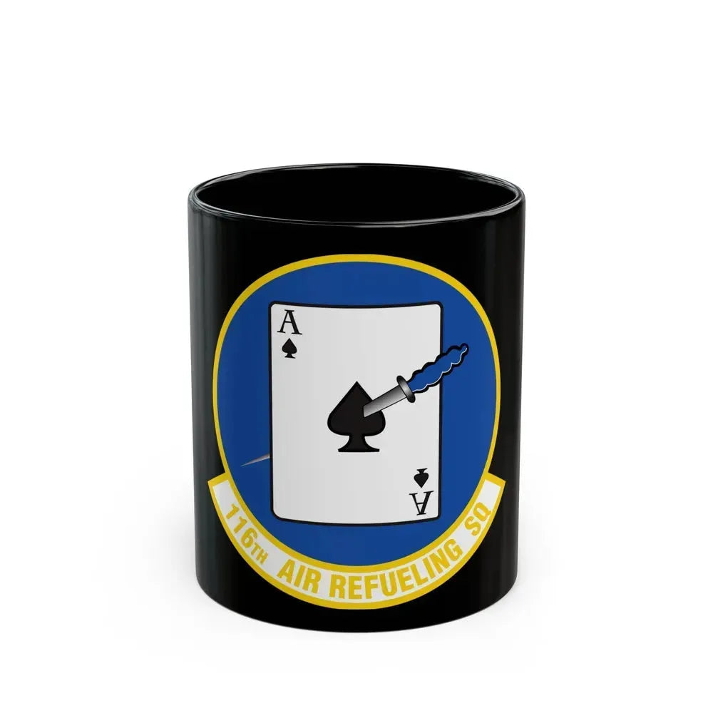 116 Air Refueling Squadron (U.S. Air Force) Black Coffee Mug 11oz - Go Mug Yourself