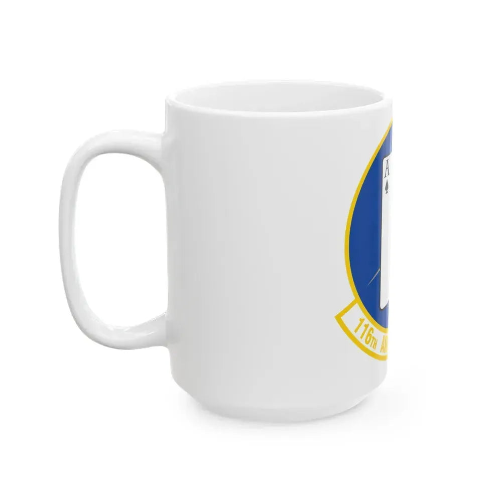 116 Air Refueling Squadron (U.S. Air Force) White Coffee Mug - Go Mug Yourself