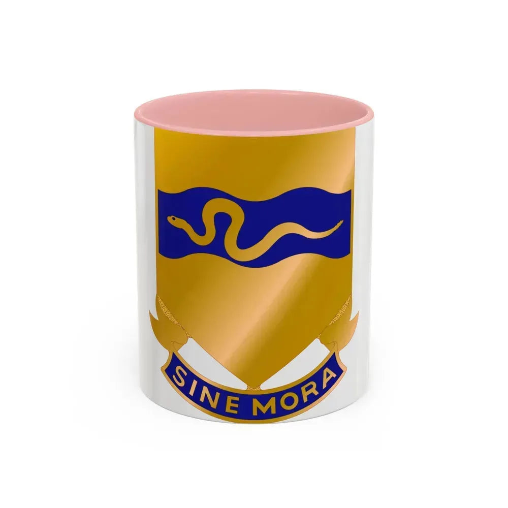 116 Cavalry Regiment (U.S. Army) Accent Coffee Mug 11oz Pink - Go Mug Yourself