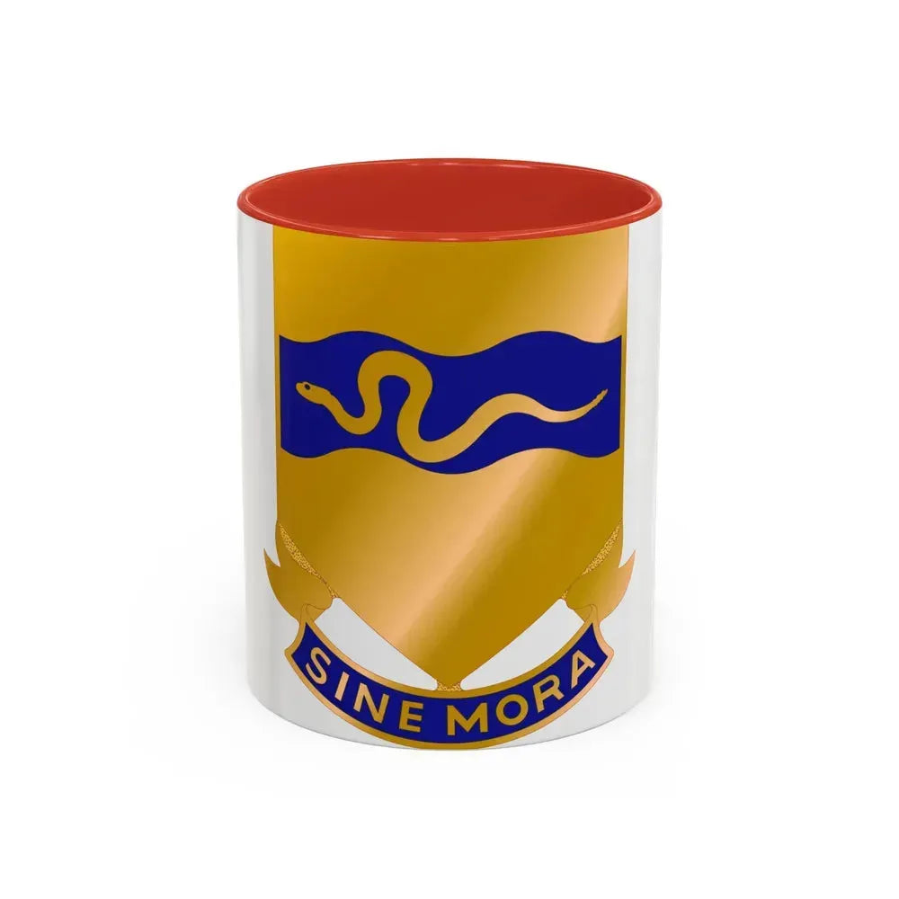 116 Cavalry Regiment (U.S. Army) Accent Coffee Mug 11oz Red - Go Mug Yourself