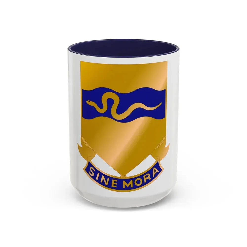 116 Cavalry Regiment (U.S. Army) Accent Coffee Mug 15oz Navy - Go Mug Yourself