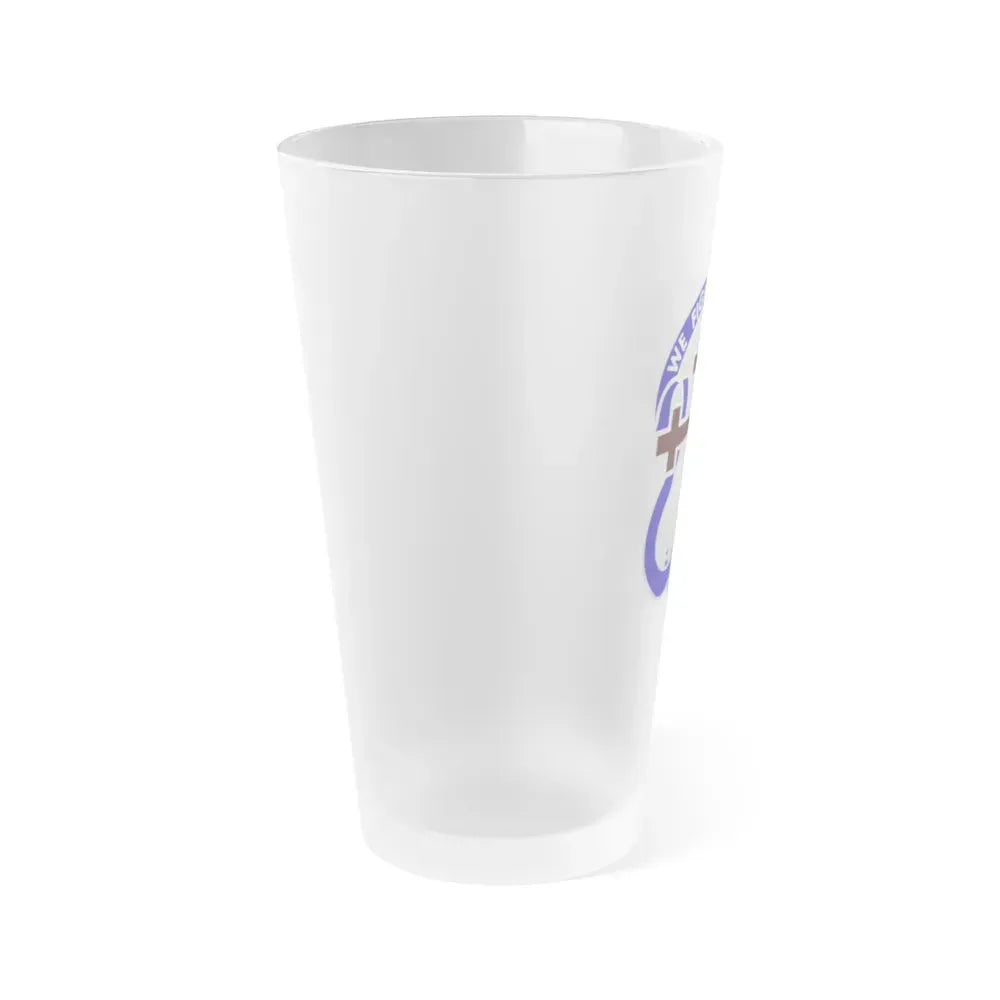 116 Surgical Hospital (U.S. Army) Frosted Pint Glass 16oz - Go Mug Yourself