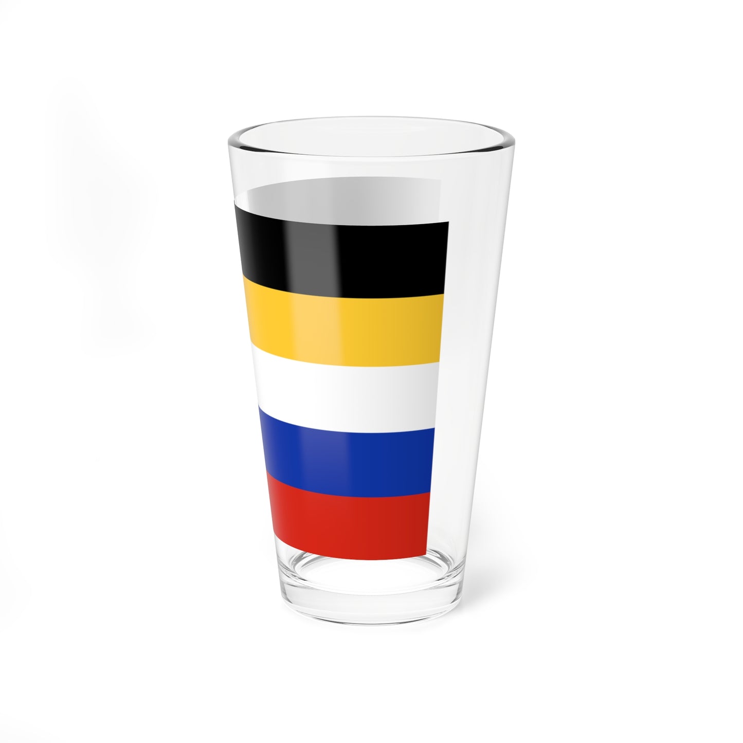 Flag of Russia combined tricolor (Russia) Pint Glass 16oz