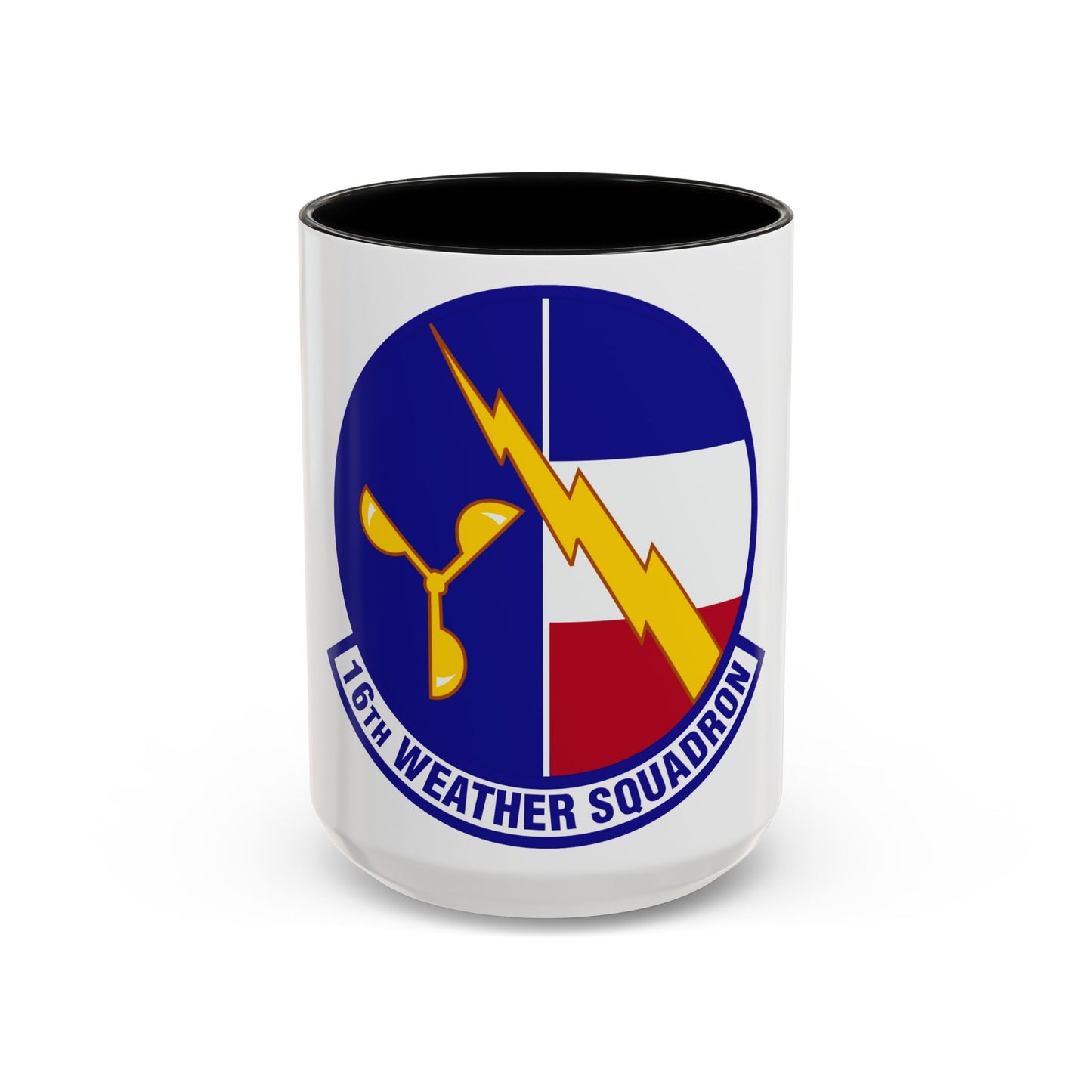 16 Weather Squadron AFWA (U.S. Air Force) Accent Coffee Mug