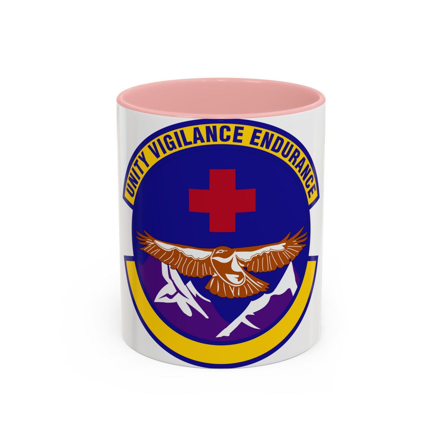 17 Operational Medical Readiness Squadron AETC (U.S. Air Force) Accent Coffee Mug