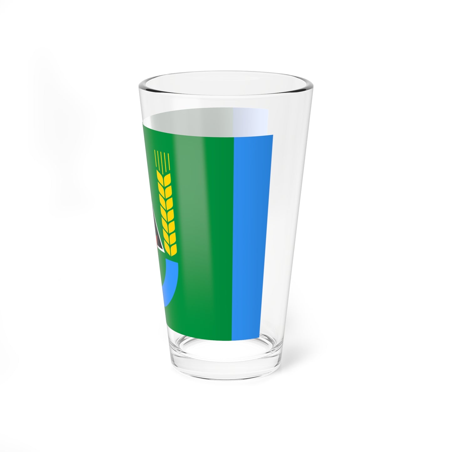 Flag of Gubkin Belgorod oblast (Russia) Pint Glass 16oz