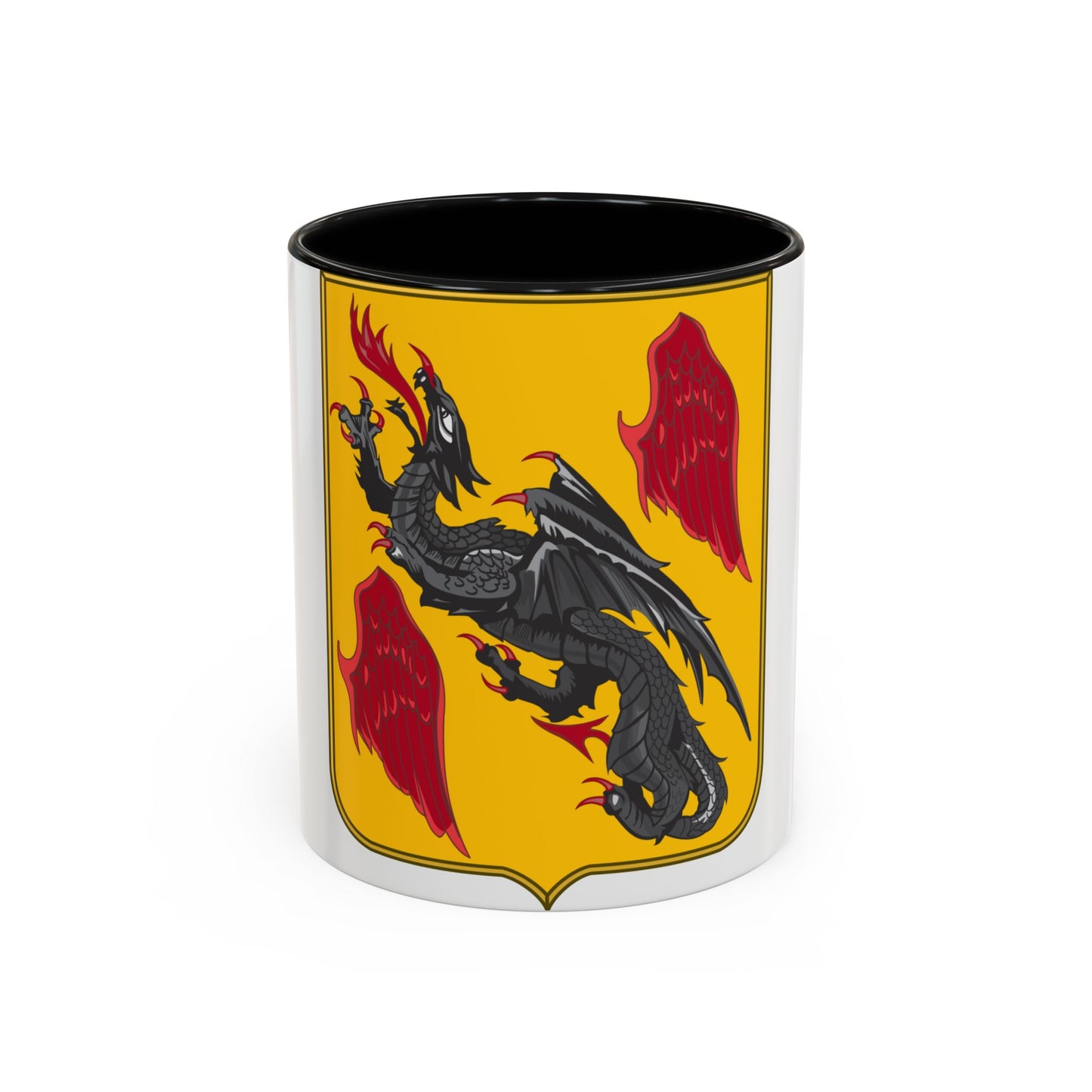 81 Airborne Antiaircraft Artillery Battalion 2 (U.S. Army) Accent Coffee Mug