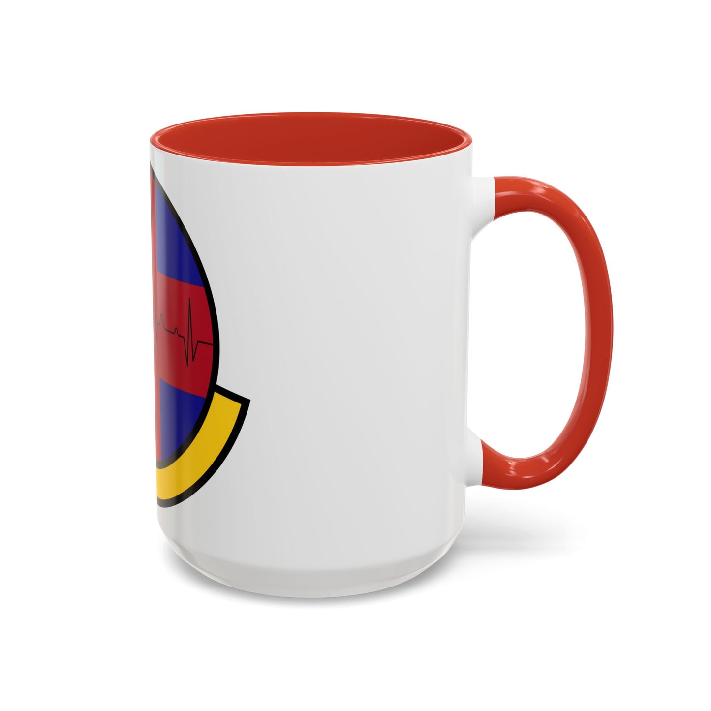 375 Healthcare Operations Squadron AMC (U.S. Air Force) Accent Coffee Mug