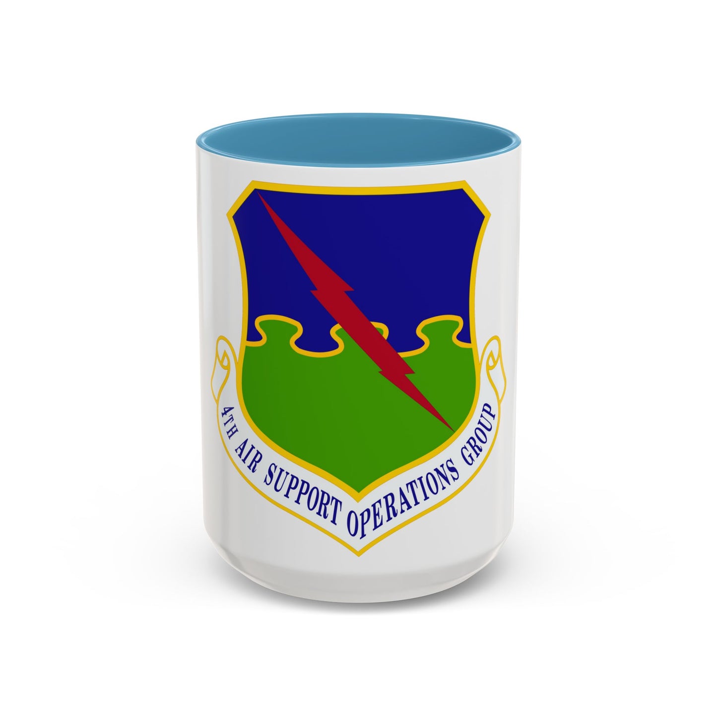 4 Air Support Operations Group USAFE (U.S. Air Force) Accent Coffee Mug