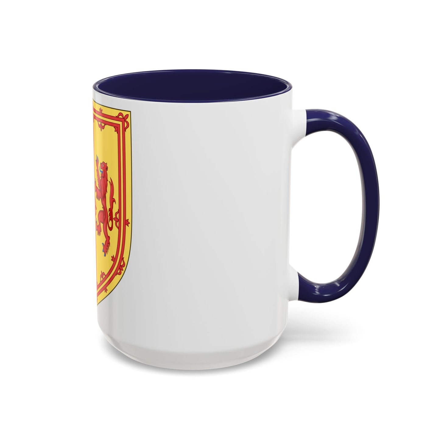 Royal Arms of the Kingdom of Scotland (1560-1565) - Accent Coffee Mug