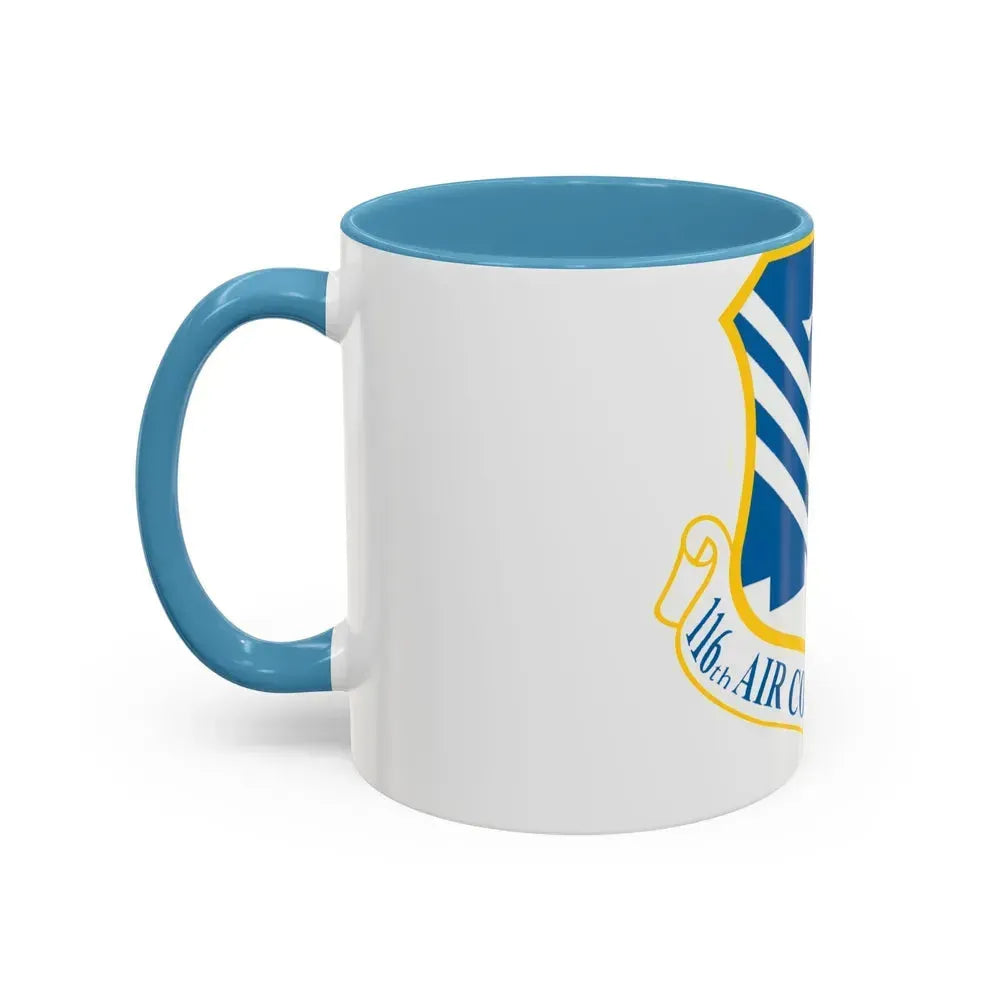 116th Air Control Wing (U.S. Air Force) Accent Coffee Mug - Go Mug Yourself