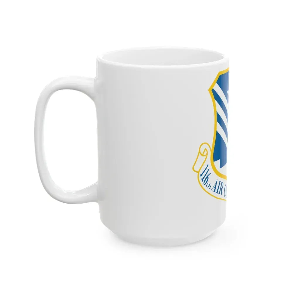 116th Air Control Wing (U.S. Air Force) White Coffee Mug - Go Mug Yourself