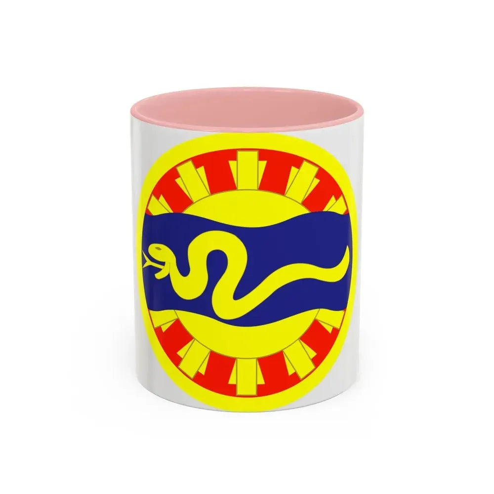 116th Cavalry Brigade Combat Team (U.S. Army) Accent Coffee Mug 11oz Pink - Go Mug Yourself