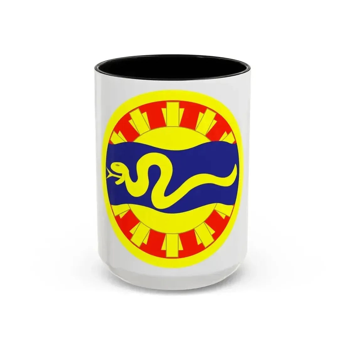 116th Cavalry Brigade Combat Team (U.S. Army) Accent Coffee Mug 15oz Black - Go Mug Yourself