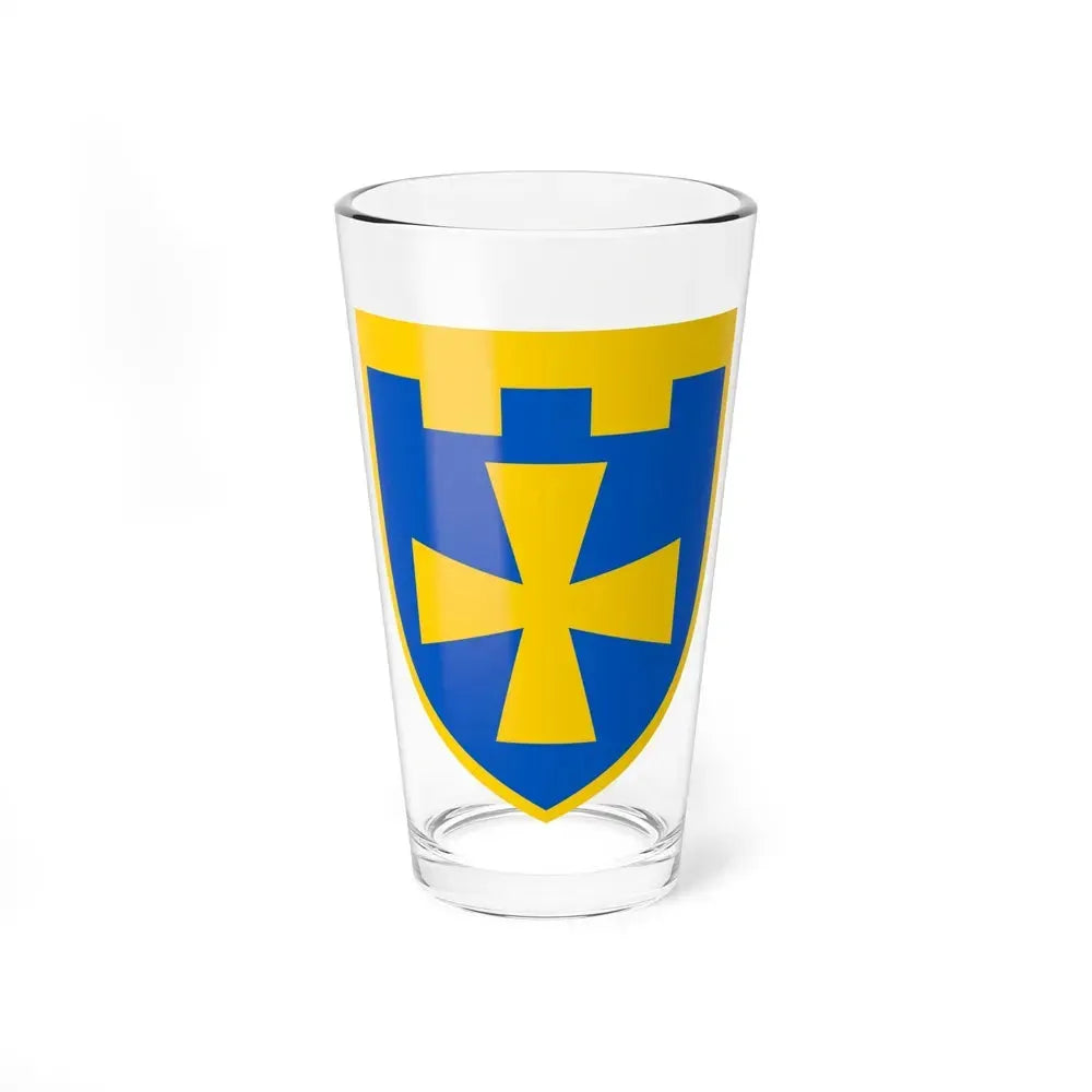 116th Detached Territorial Defense Brigade (Ukraine) Pint Glass 16oz 16oz - Go Mug Yourself