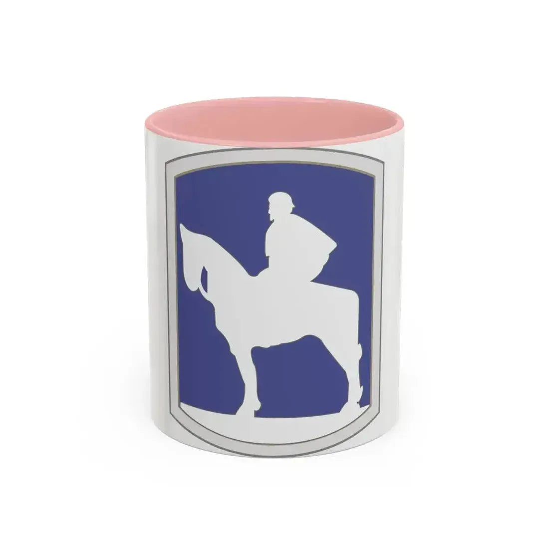 116th Infantry Brigade Combat Team 2 (U.S. Army) Accent Coffee Mug 11oz Pink - Go Mug Yourself