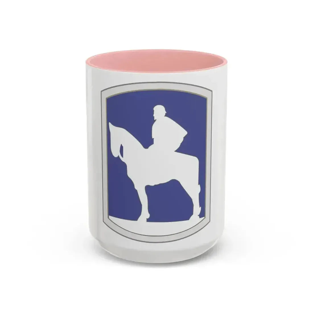 116th Infantry Brigade Combat Team 2 (U.S. Army) Accent Coffee Mug 15oz Pink - Go Mug Yourself