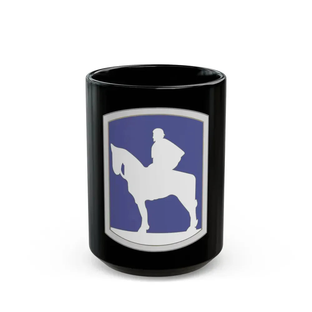116th Infantry Brigade Combat Team 2 (U.S. Army) Black Coffee Mug 15oz - Go Mug Yourself