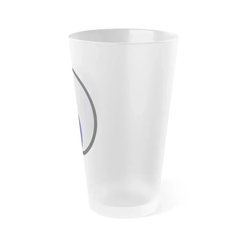 116th Infantry Brigade Combat Team (U.S. Army) Frosted Pint Glass 16oz - Go Mug Yourself