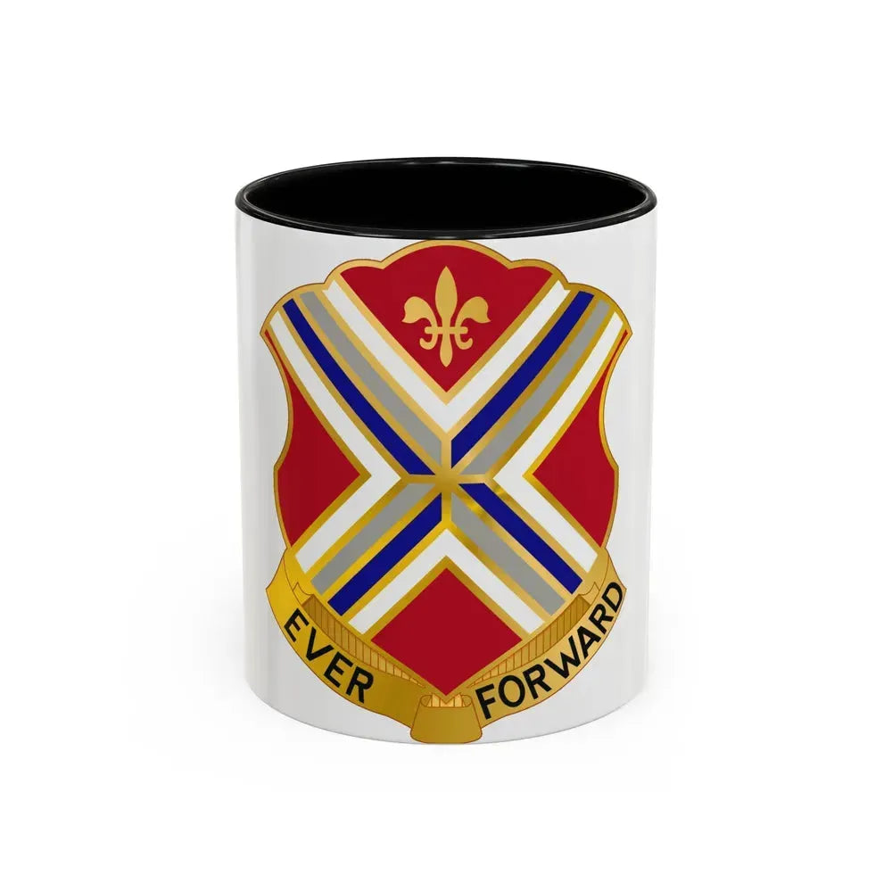 116th Infantry Regiment (U.S. Army) Accent Coffee Mug 11oz Black - Go Mug Yourself
