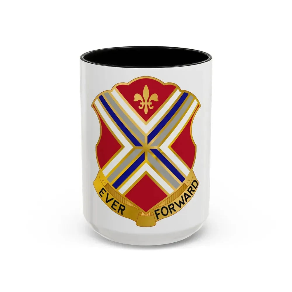 116th Infantry Regiment (U.S. Army) Accent Coffee Mug 15oz Black - Go Mug Yourself