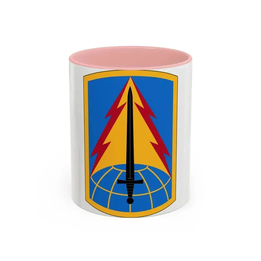 116th Military Intelligence Brigade (U.S. Army) Accent Coffee Mug 11oz Pink - Go Mug Yourself