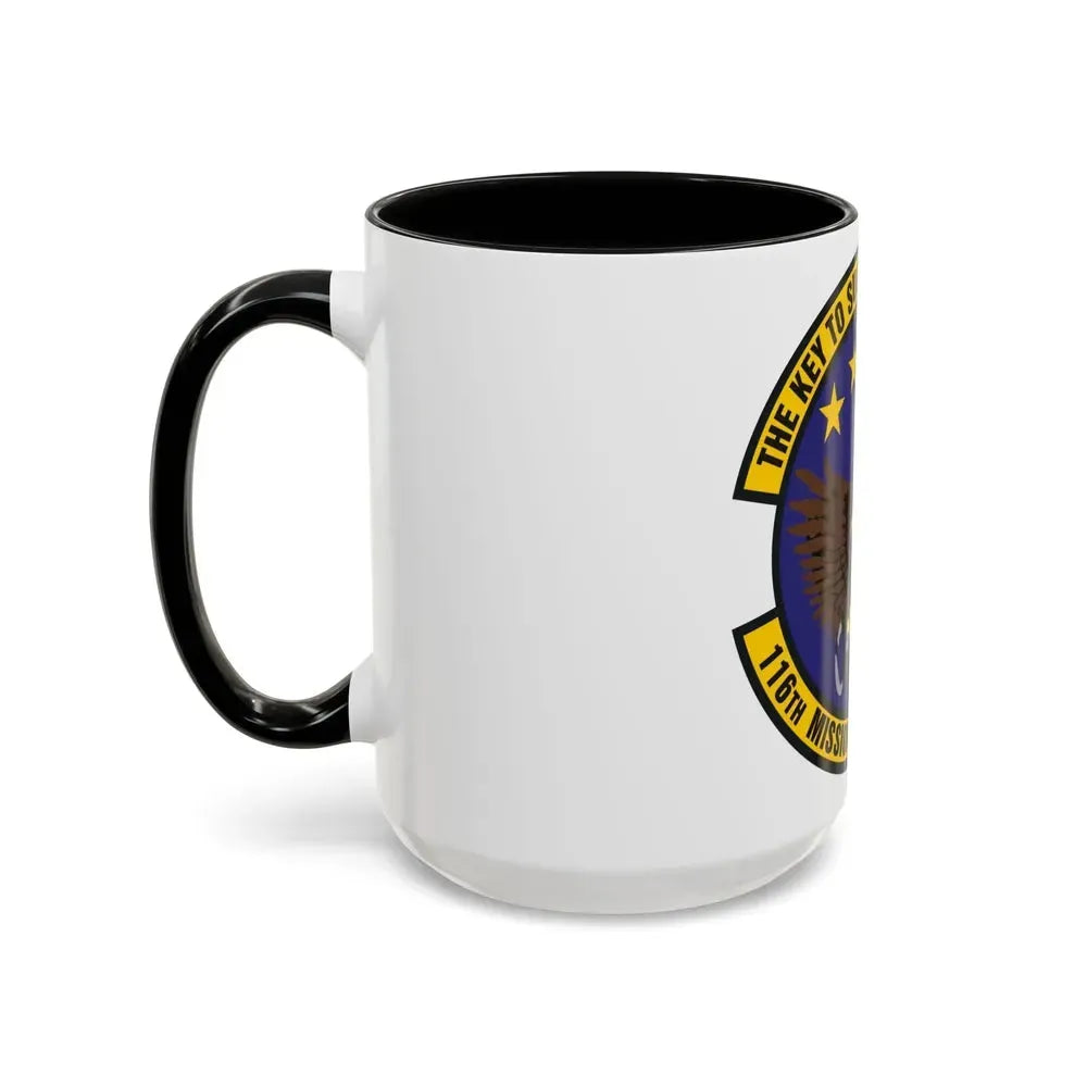 116th Mission Support Flight (U.S. Air Force) Accent Coffee Mug - Go Mug Yourself